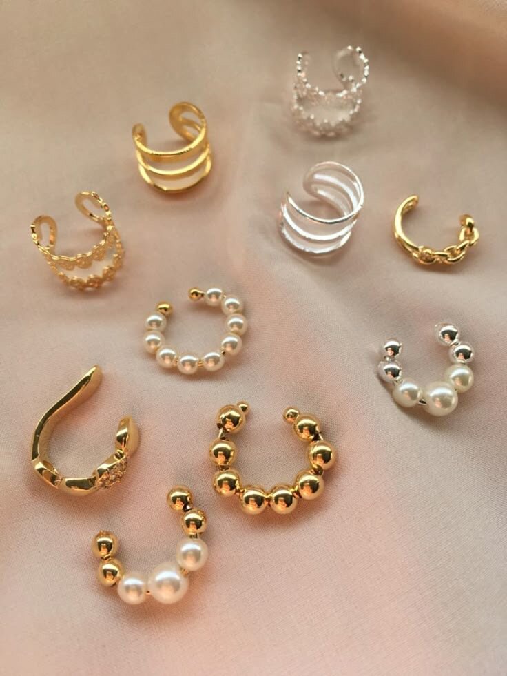 Lot de faux Piercings de nez