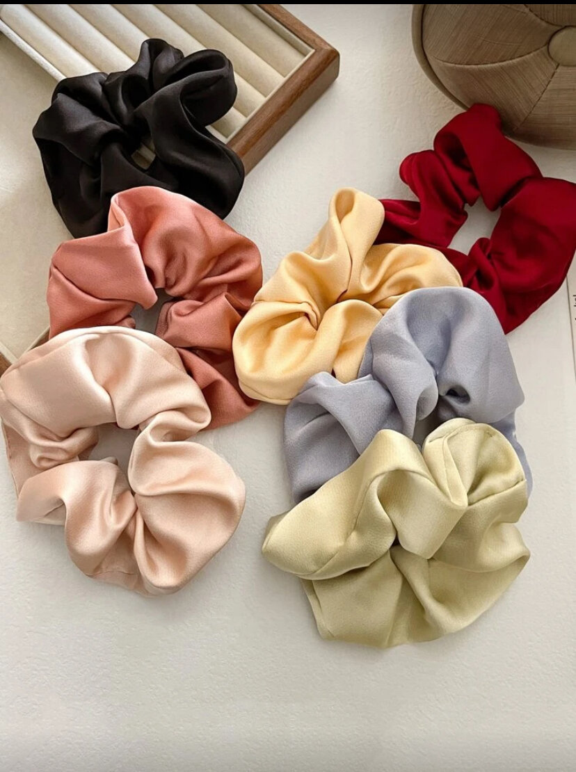Chouchou en satin élégant