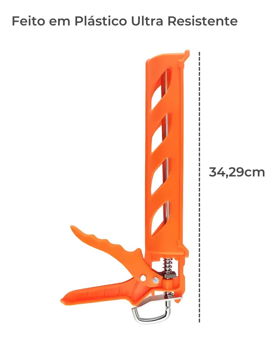 Pistolet à mastic robuste