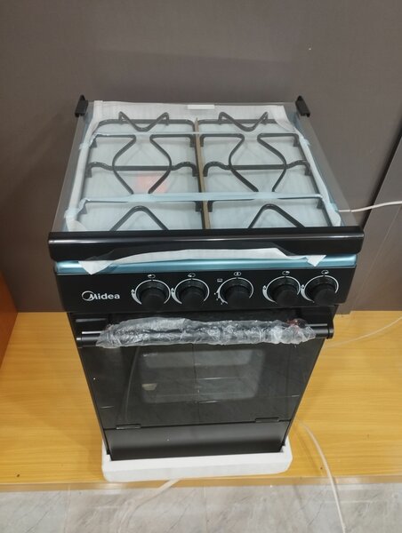 Midea Gas Cooker 4 Burner With Oven 50*55 Sp5055b059-B