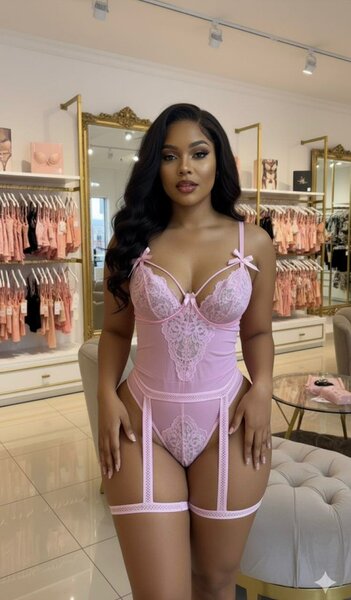 Corset lingerie rose dentelle