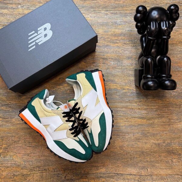Basket New Balance Vert Blanc