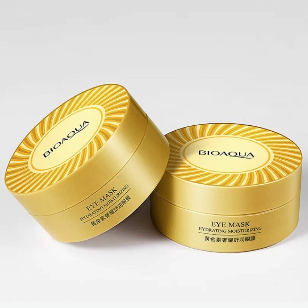 Bioaqua 60Pcs Gold Collagen Eye Mask Anti Wrinkle Sleep