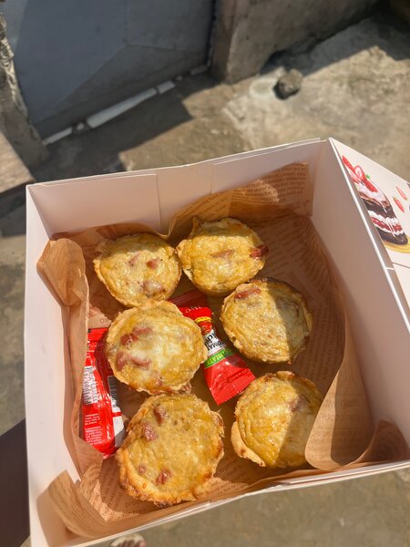 Quiches individuelles jambon