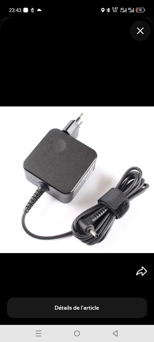 Chargeur ASUS universel