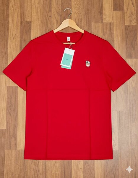 T-shirt rouge tendance