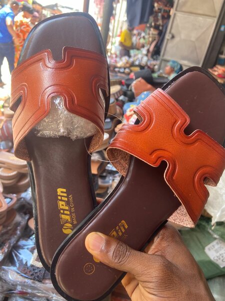 Sandales homme en cuir