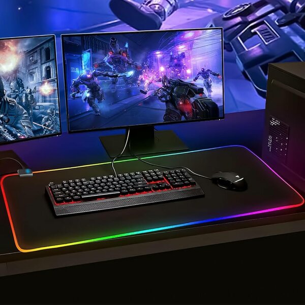 Tapis de souris RGB XXL