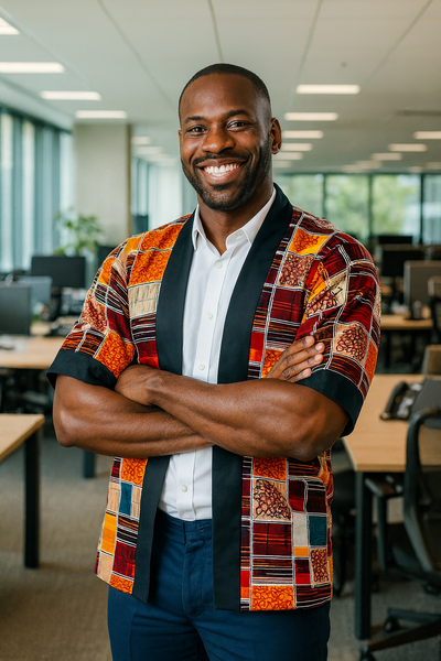 Veste Kimono Unisexe Patchwork