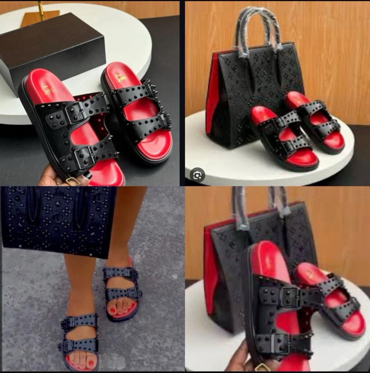 Sandales cloutées élégantes