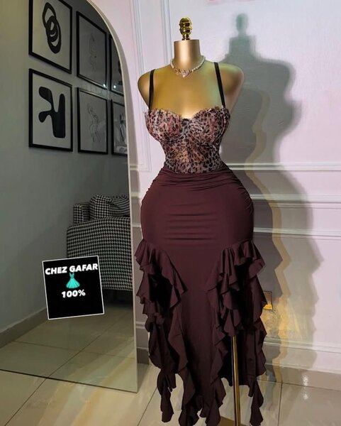 Robe Évasée Léopard Femme