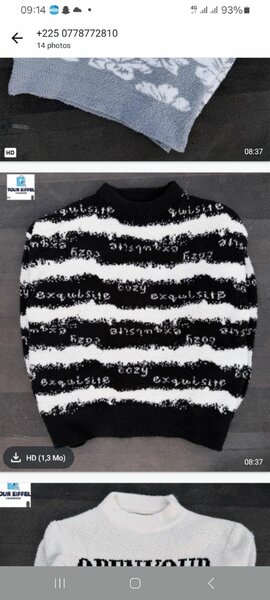 Pulls Graphiques Unisexes