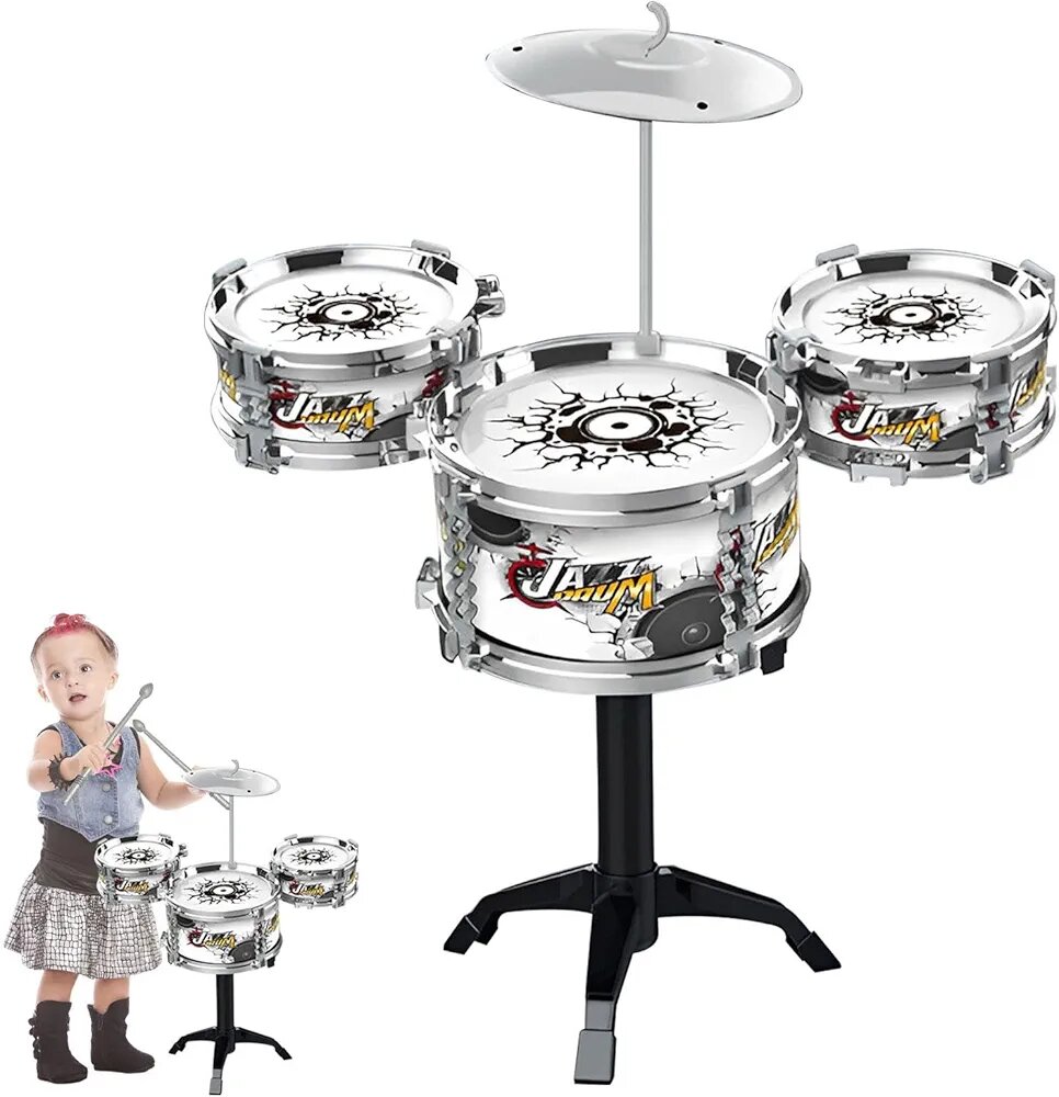 Batterie avec 3 tambours