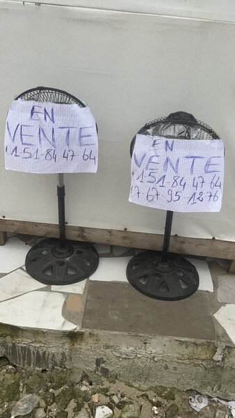 Ventilateur sur pied ajustable