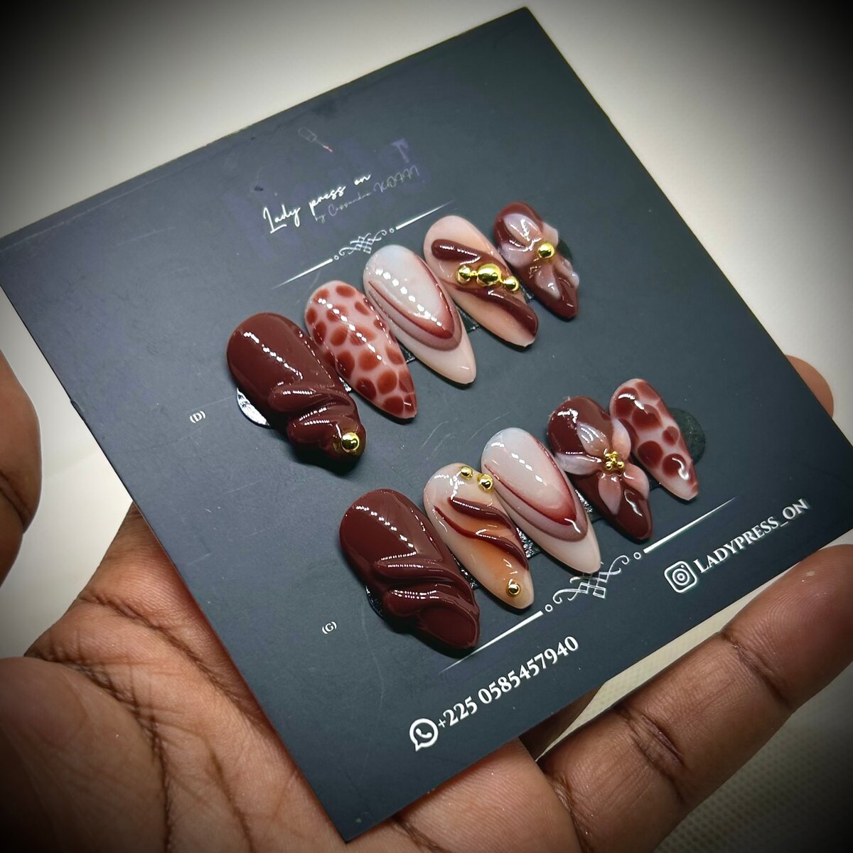 Ongles Press-Ons Élegants