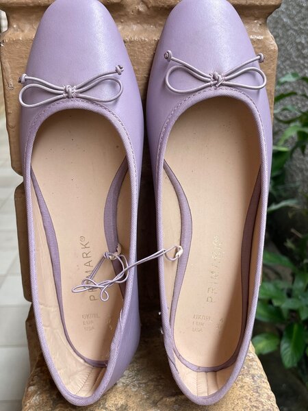 Lavender Ballet Flats