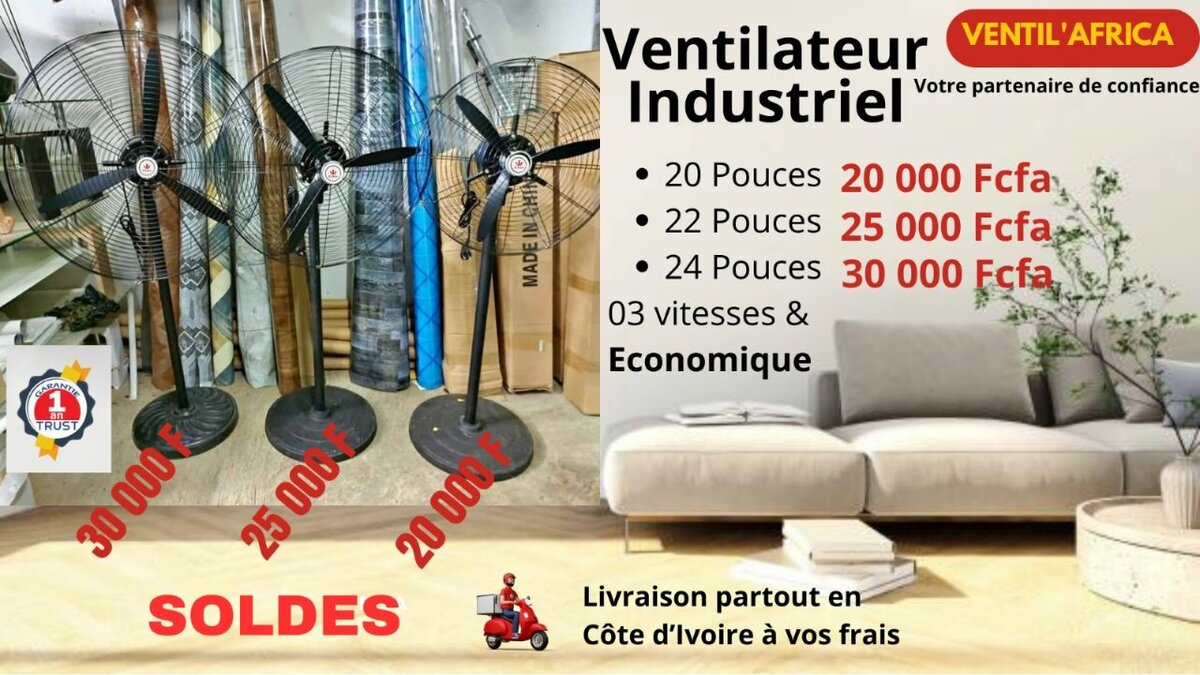 Ventilateur Industriel Économique