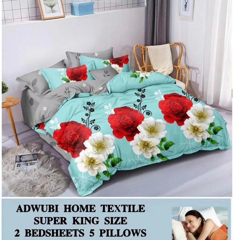 2 Super Kingsize Bedsheets