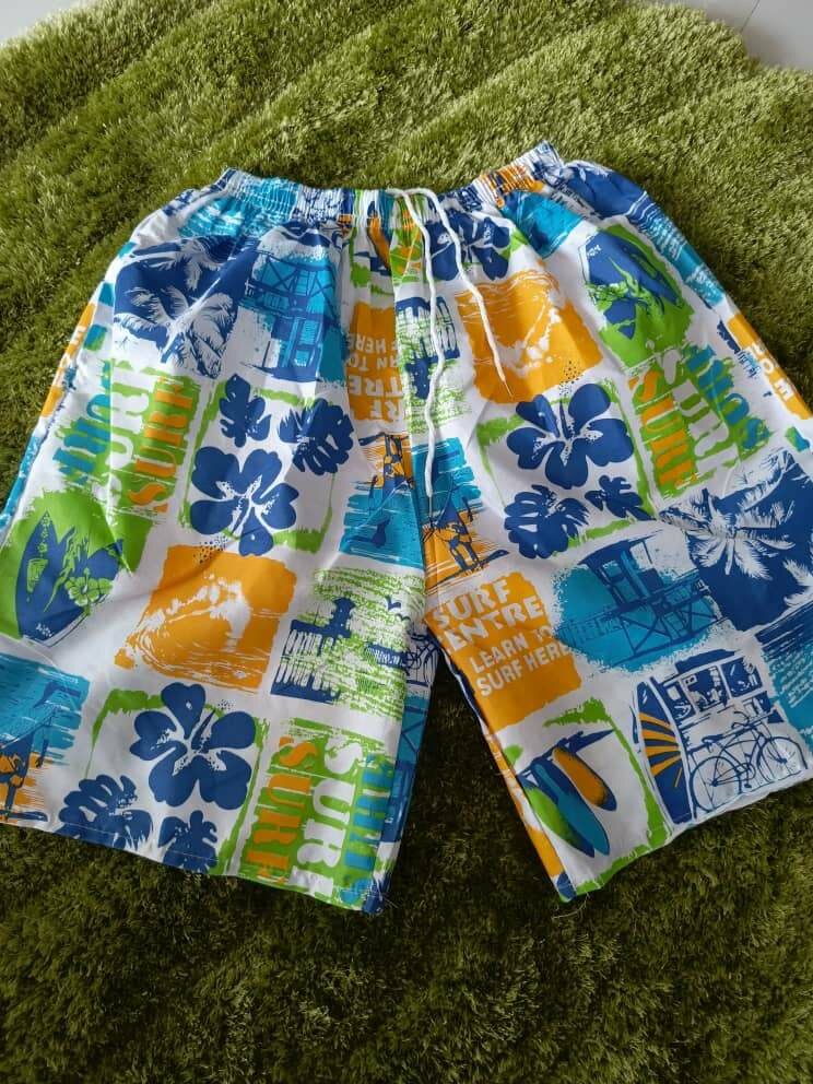 Soft polyester summer shorts
