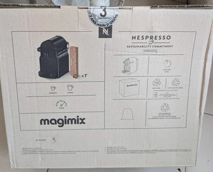 Machine à capsules Nespresso