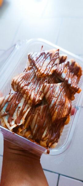 15 Mini Crêpes au Chocolat