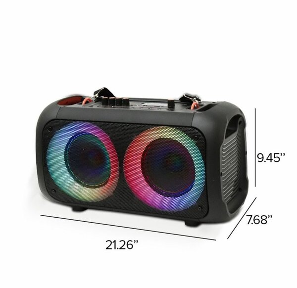 6.5" COLOURFUL LIGHTING PORTABLE HORIZONTAL SPEAKER