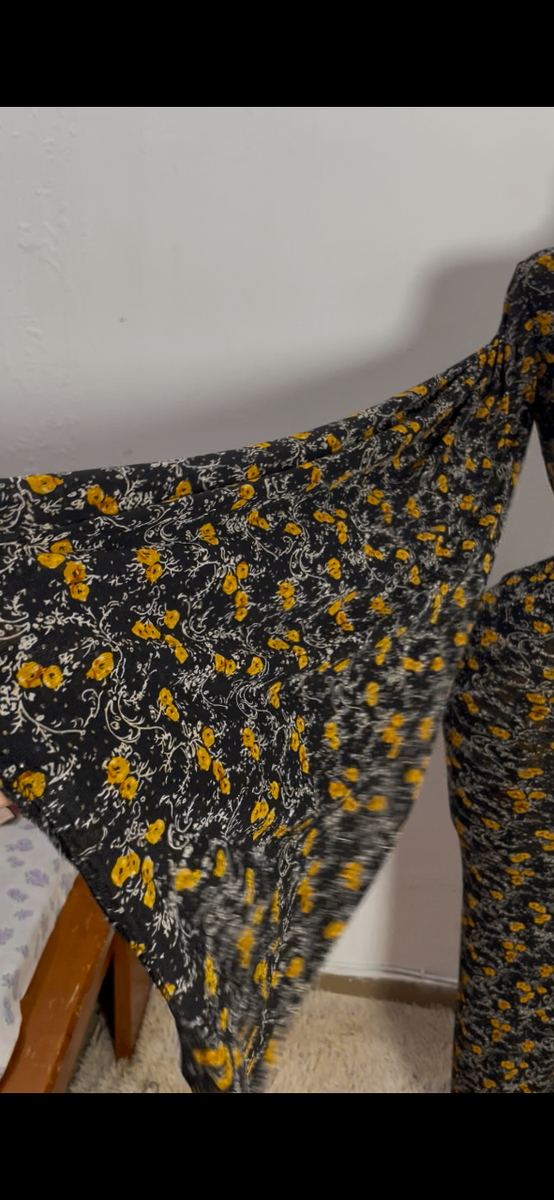 Robe Longue Évasée Florale