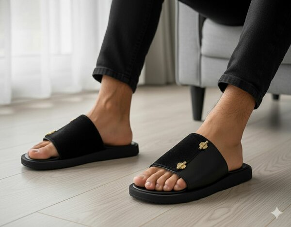 Sandales élégantes noires