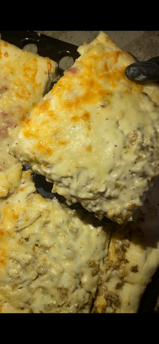 Pizza fromagère maison