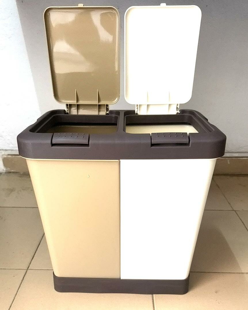 Poubelle Double Tri Sélectif