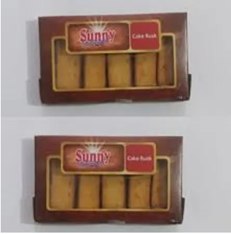 Sunny Gold Cake Rusk ( Traditional and Crispy ) 13о Gram (2Pack 2x13о)