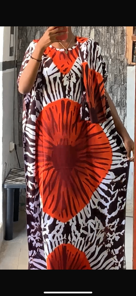 Robe Caftan Colorée Femme