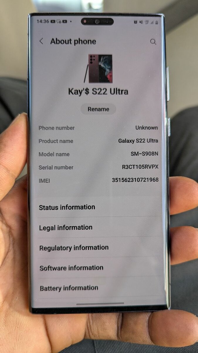 Samsung S22 ultra