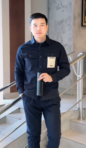 рубашка джинсовая