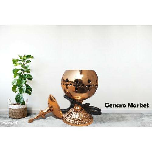 Encensoir Électrique Petit Format - Couleur Or