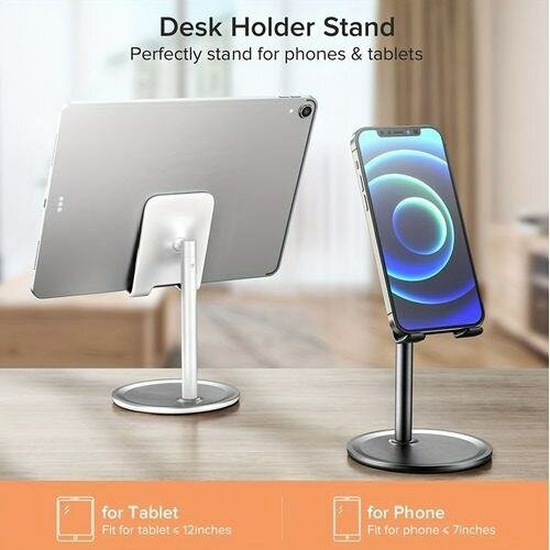 SUPPORT DE TÉLÉPHONE À HAUTEUR RÉGLABLE POUR BUREAU / MAISON