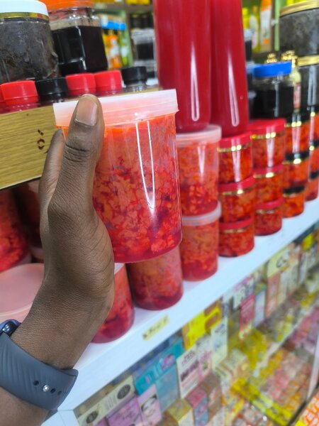 Piment en sauce épicée