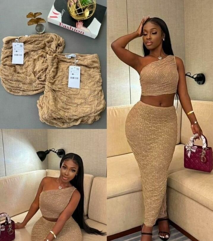 Ensemble chic tricoté