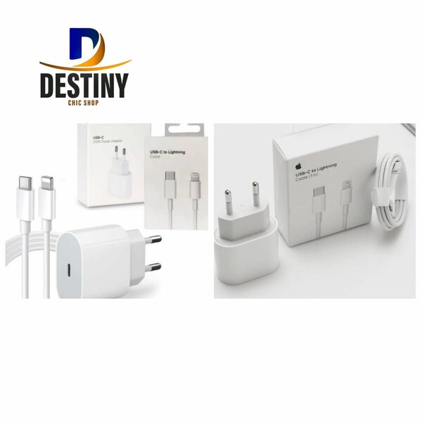 Chargeur USB-C Lightning Rapide