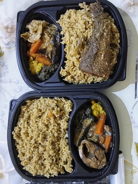 Plat de Tchèp avec Poisson