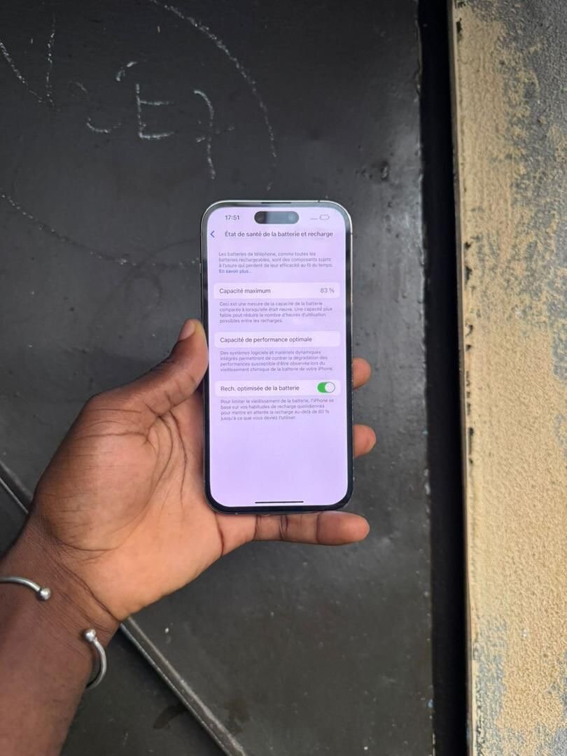 iPhone 14 Pro 256 Go argent