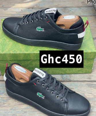 sneakers black lacoste