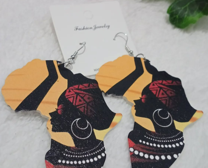 African earrings