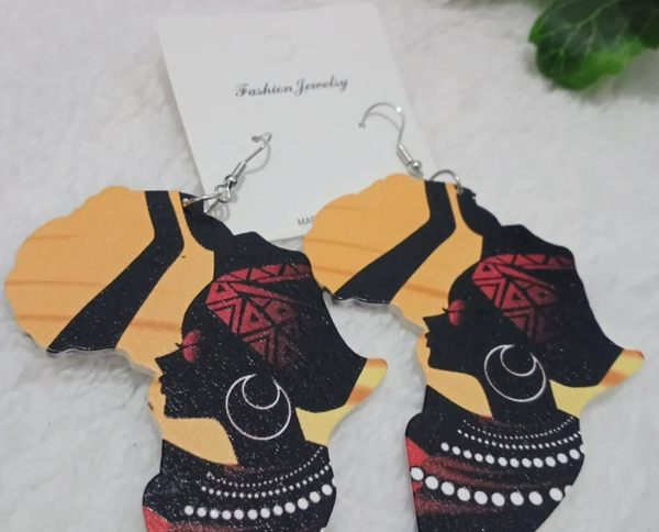 African earrings