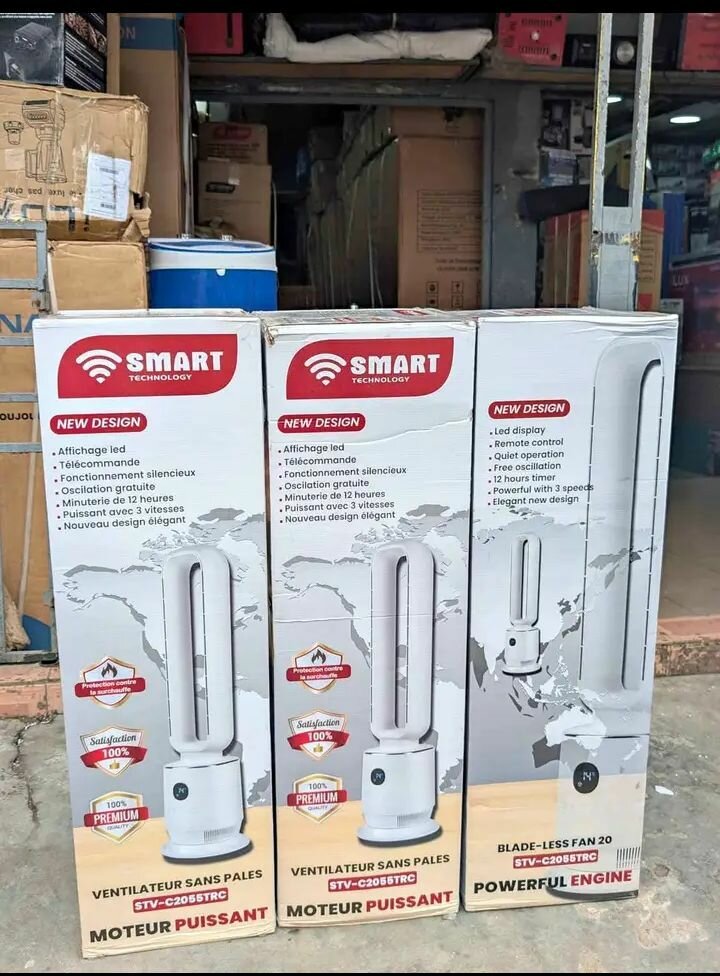 Ventilateur sans pales avec télécommande