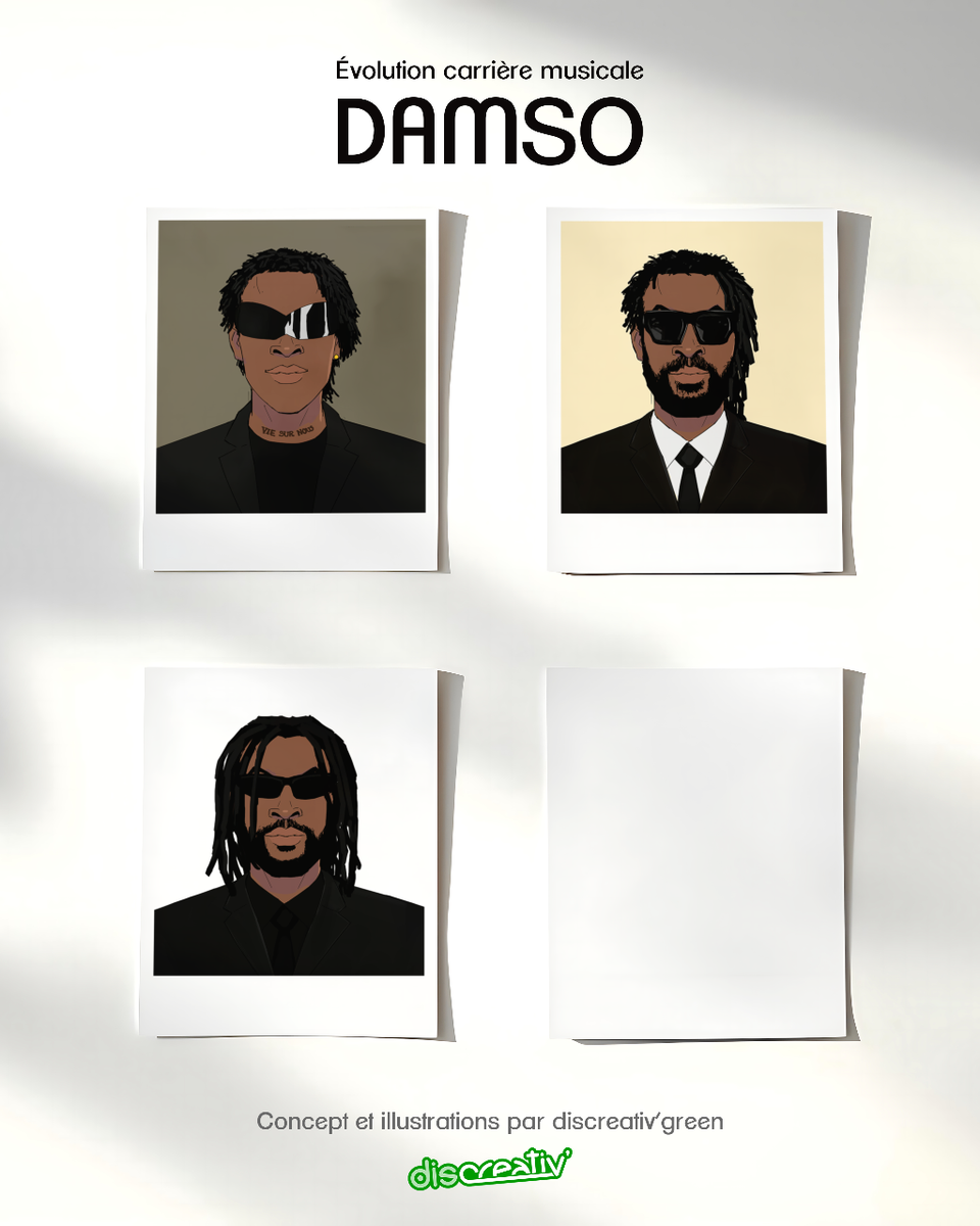 Polaroïds carrière DAMSO