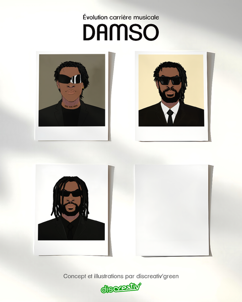 Polaroïds carrière DAMSO