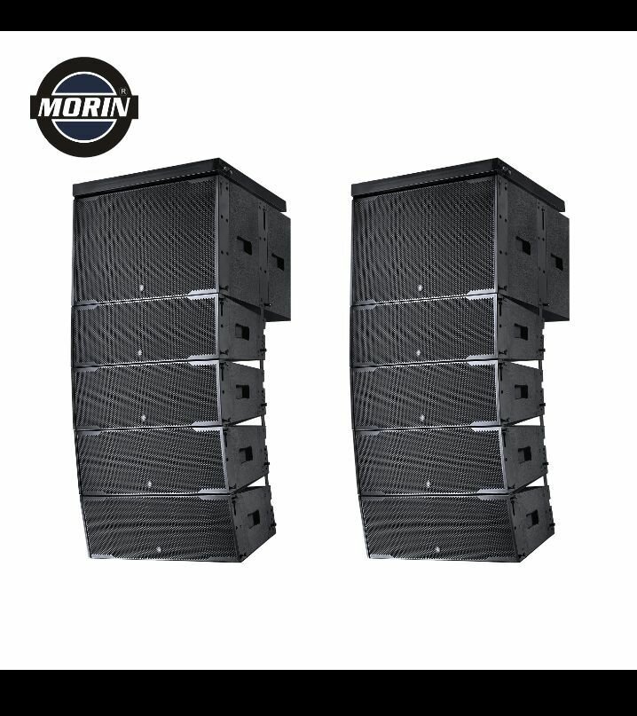 Système de sonorisation professionnel avec enceintes et amplificateur