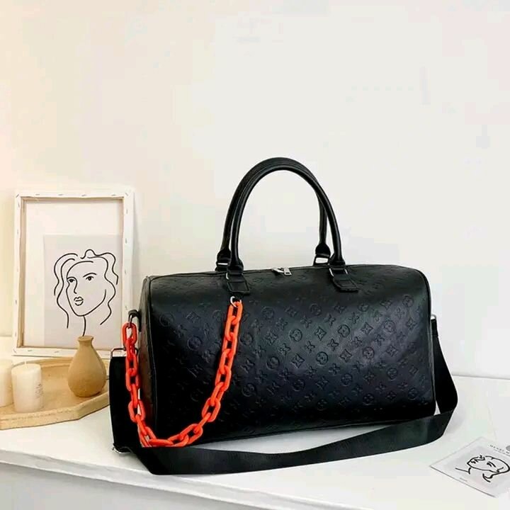 Sac de voyage noir élégant