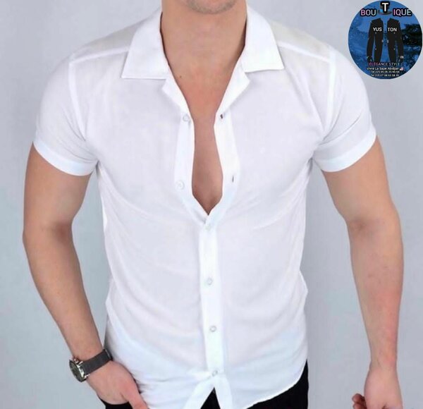 Chemise légère à rayures